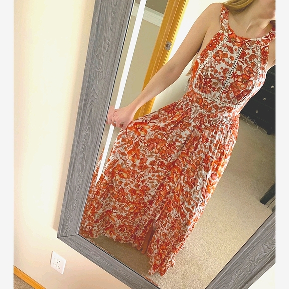 Abel the Label Dresses & Skirts - Abel the Label // Boho Floral Maxi Dress NWT